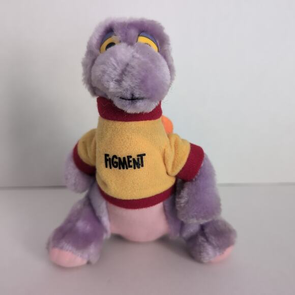 Vintage 1982 Figment Walt Disney Plush Purple Dragon Journey Into Imagination - Picture 3 of 11